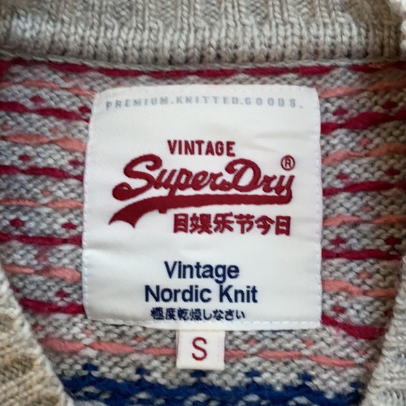 SuperDry Vintage Nordic Knit - small - Picture 7 of 16